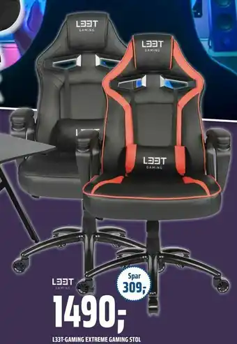 Coop Obs L33t-gaming extreme gaming stol tilbud