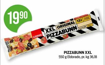 Kiwi Pizzabunn xxl tilbud