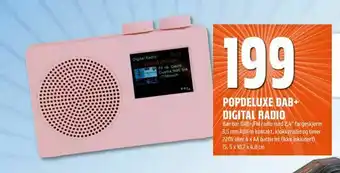 Coop Obs Popdeluxe dab+ digital radio tilbud