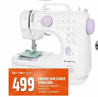 Coop Obs Emerio sew-121820 symaskin tilbud