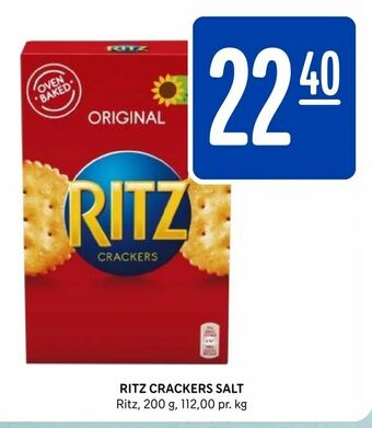 Rema 1000 Ritz crackers salt tilbud
