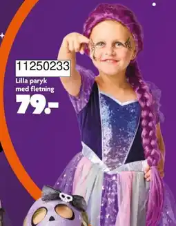 BR Leker Lilla paryk med fletning tilbud