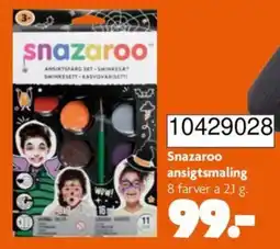 BR Leker Snazaroo ansigtsmaling tilbud