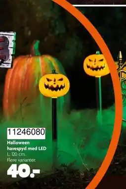 BR Leker Halloween havespyd med LED tilbud
