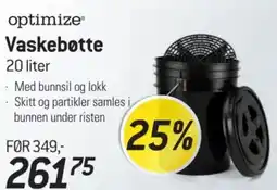 Thansen Optimize Vaskebøtte tilbud