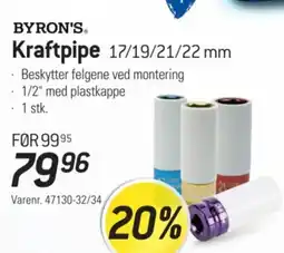 Thansen Byron's Kraftpipe tilbud