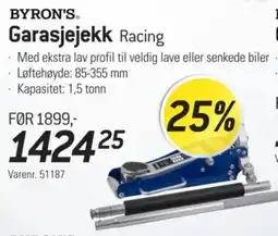 Thansen Byron's Garasjejekk Racing tilbud