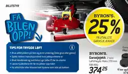 Thansen Byron's Garasjejekk tilbud
