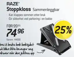 Thansen Raze Stoppkloss tilbud