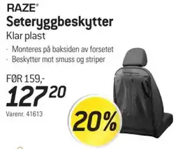 Thansen Raze seteryggbeskytter tilbud