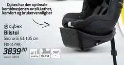 Thansen Cybex Bilstol tilbud
