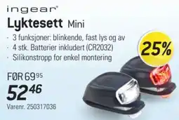 Thansen Ingear Lyktesett Mini tilbud