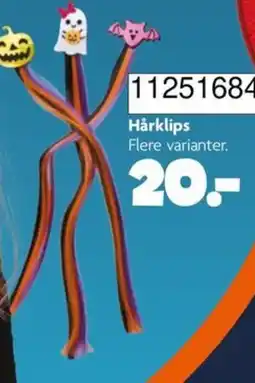 BR Leker Hårklips tilbud