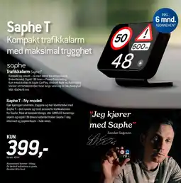 Thansen Saphe T Trafikkalarm tilbud
