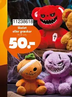BR Leker Skelet er græsskar tilbud