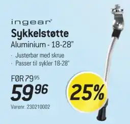 Thansen ingear sykkelstøtte tilbud