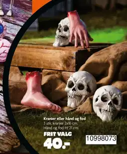 BR Leker Kranier eller hånd og fod tilbud