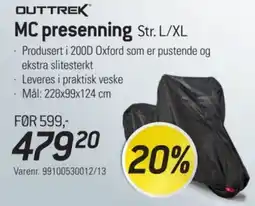 Thansen Outtrek MC presenning tilbud