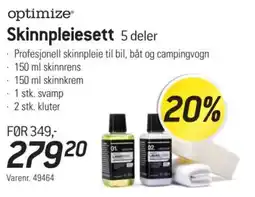 Thansen Optimize skinnpleiesett tilbud