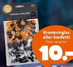 BR Leker Kranievinglas eller konfetti tilbud