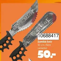 BR Leker Zombie kniv tilbud
