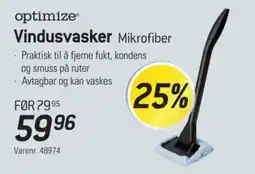 Thansen Optimize Vindusvasker Mikrofiber tilbud