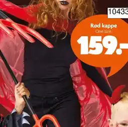 BR Leker Rød kappe tilbud