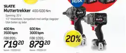 Thansen Slate muttertrekker 400/600 nm tilbud