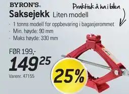 Thansen BYRON'S Saksejekk Liten modell tilbud