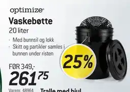 Thansen optimize Vaskebøtte tilbud