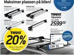 Thansen THULE Takstativ tilbud