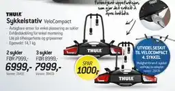 Thansen Thule Sykkelstativ VeloCompact tilbud