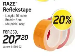 Thansen Reflekstape tilbud