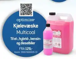 Thansen optimize Kjølevæske Multicool tilbud