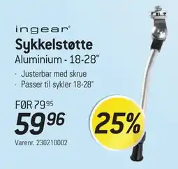 Thansen ingear Sykkelstøtte tilbud