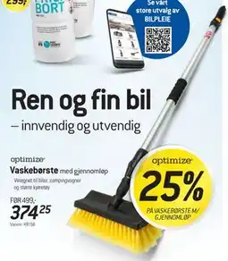 Thansen optimize Vaskebørste tilbud