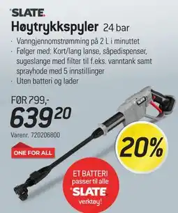 Thansen Høytrykkspyler 24 bar tilbud