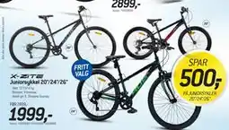Thansen X-ZITE Juniorsykkel 20/24/26 tilbud