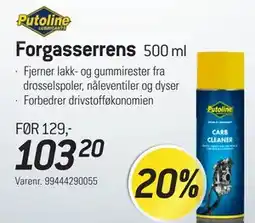 Thansen Forgasserrens tilbud