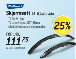 Thansen Polisport Skjermsett MTB Colorado tilbud