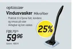 Thansen optimize Vindusvasker tilbud