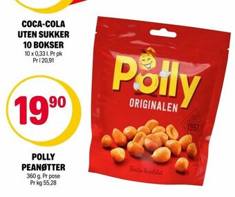 Coop Extra Polly peanøtter tilbud