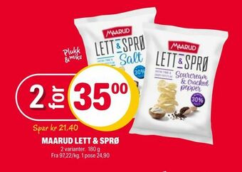 Coop Extra Maarud lett & sprø tilbud
