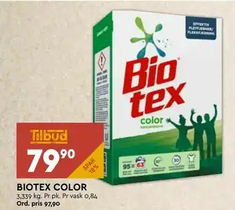 Coop Mega Biotex color tilbud