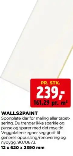 jem & fix Walls2paint tilbud