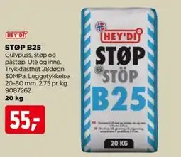 jem & fix Hey'di Støp B25 tilbud