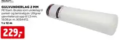 jem & fix Ready fix gulvunderlag 2 mm tilbud