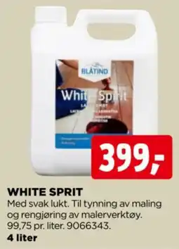 jem & fix Blåtind white spirit tilbud