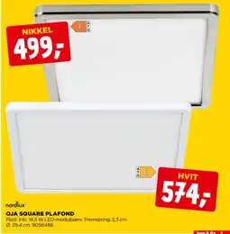 jem & fix Nordlux Oja Square Plafond tilbud