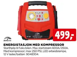 jem & fix Autozone energistasjon med kompressor tilbud
